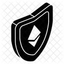 Ethereum Security Financial Protection Secure Currency Icon