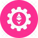 Ethereum Setting Non Fungible Icon