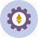 Ethereum Setting Non Fungible Icon