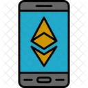 Ethereum smartphone  Icon
