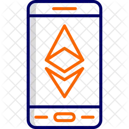 Ethereum smartphone  Icon