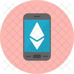 Ethereum smartphone  Icon