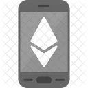 Ethereum Smartphone Metaverse Digtal Icon