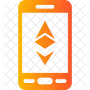 Ethereum Smartphone Metaverse Digtal Icon