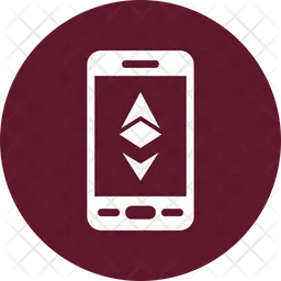 Ethereum smartphone  Icon