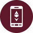 Ethereum Smartphone Metaverse Digtal Icon