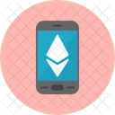 Ethereum Smartphone Metaverse Digtal Icon
