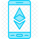 Ethereum Smartphone Metaverse Digtal Icon