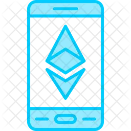 Ethereum smartphone  Icon