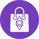 Ethereum-Tasche  Symbol