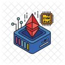 Coin Currency Network Icon