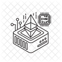 Coin Currency Network Icon