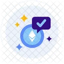 Ethereum Akzeptiert Ethereum Akzeptiert Icon