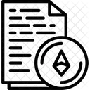 Ethereum-Zertifikat  Symbol