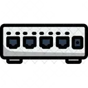 Ethernet Switch Network Switch Icon