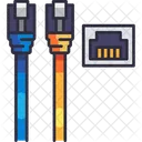 Ethernet Connector Connection Icon