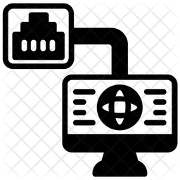 Ethernet  Icon