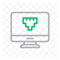 Ethernet Connection  Icon