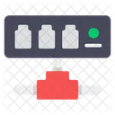 Ethernet Hub Active Hub Network Hub Icon