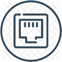 Electric Connection Ethernet Icon