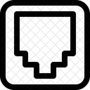 Ethernet Internet Port Icon