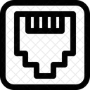 Ethernet Internet Port Icon
