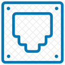 Ethernet Lan Local Area Network Icon