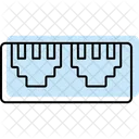 Ethernet Port Internet Icon