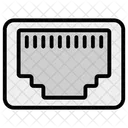Ethernet Port Computer Port Internet Port Icon