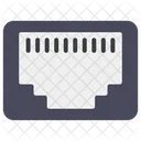 Ethernet Port Computer Port Internet Port Icon