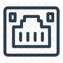 Ethernet Port Cpu Processor Icon