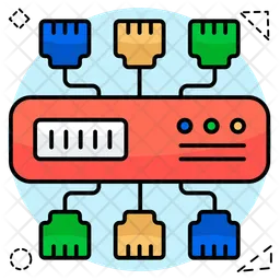 Ethernet ports  Icon