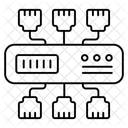 Ethernet Ports Network Ports Share Ports Icon