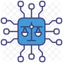 Ethical Ai Decision Making Fair Ai Decisions Ai Without Bias Icon