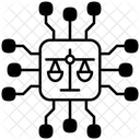Ethical Ai Decision Making Fair Ai Decisions Ai Without Bias Icon