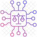 Ethical Ai Decision Making Fair Ai Decisions Ai Without Bias Icon
