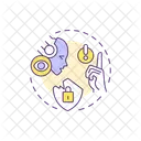 Ethical and privacy concerns  Icon