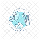 Cognitive Computing Ethical And Privacy Concerns Ethical Icon