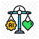 Ethical Balance Scale Icon