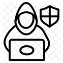 Ethical Hacking Hacking Network Security Icon