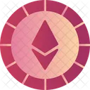 Ethiereum Coin Coin Cryptocurrency Icon