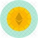 Ethiereum Coin Coin Cryptocurrency Icon