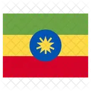 Ethiopia Country National Icon