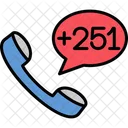 Ethiopia Dial Code  Icon