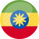 Ethiopia Flag Country Icon