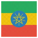 Ethiopie Ethiopien National Icône