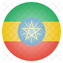 Ethiopie Ethiopien National Icône