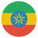 Ethiopie Ethiopien National Icône