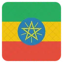 Ethiopie Ethiopien National Icône