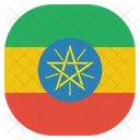 Ethiopie Ethiopien National Icône